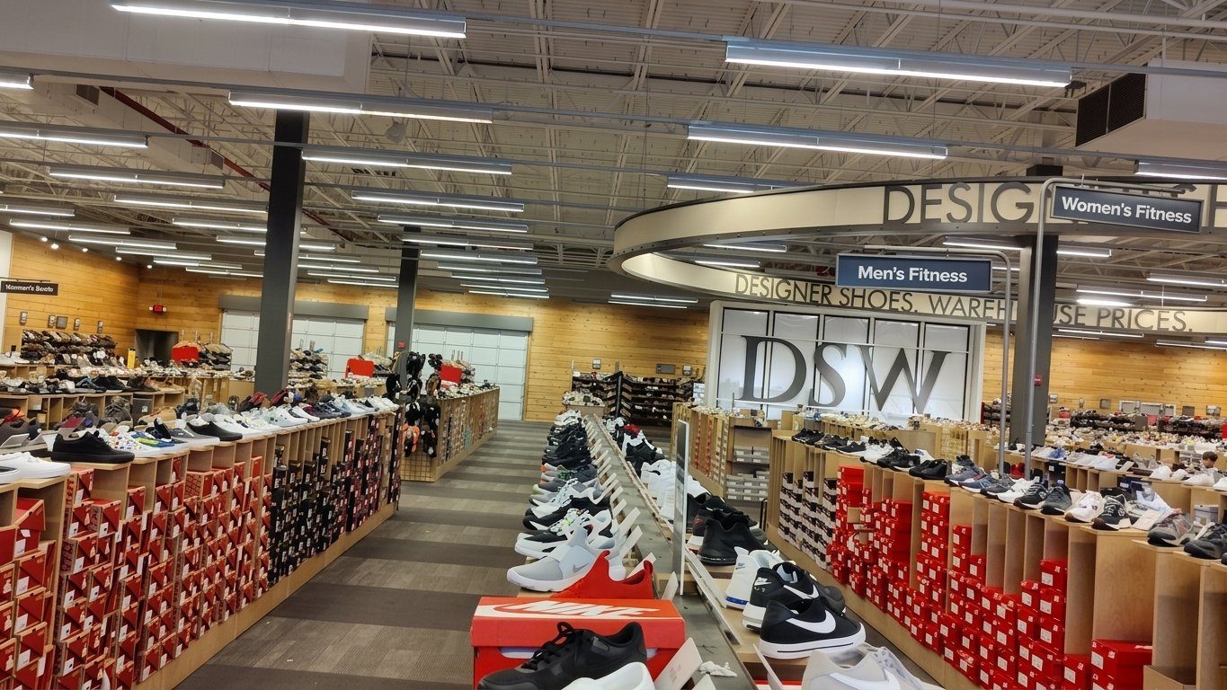 DSW interior detail, Staten Island, NY
